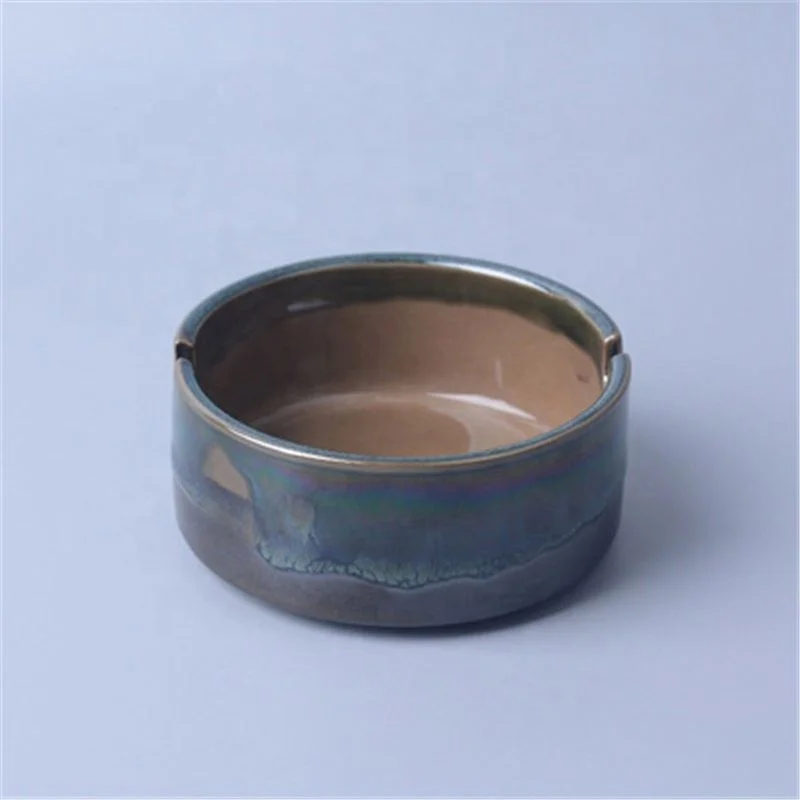 

Ceramics Mini Round Ashtray Smoking Accessories, 6 colors