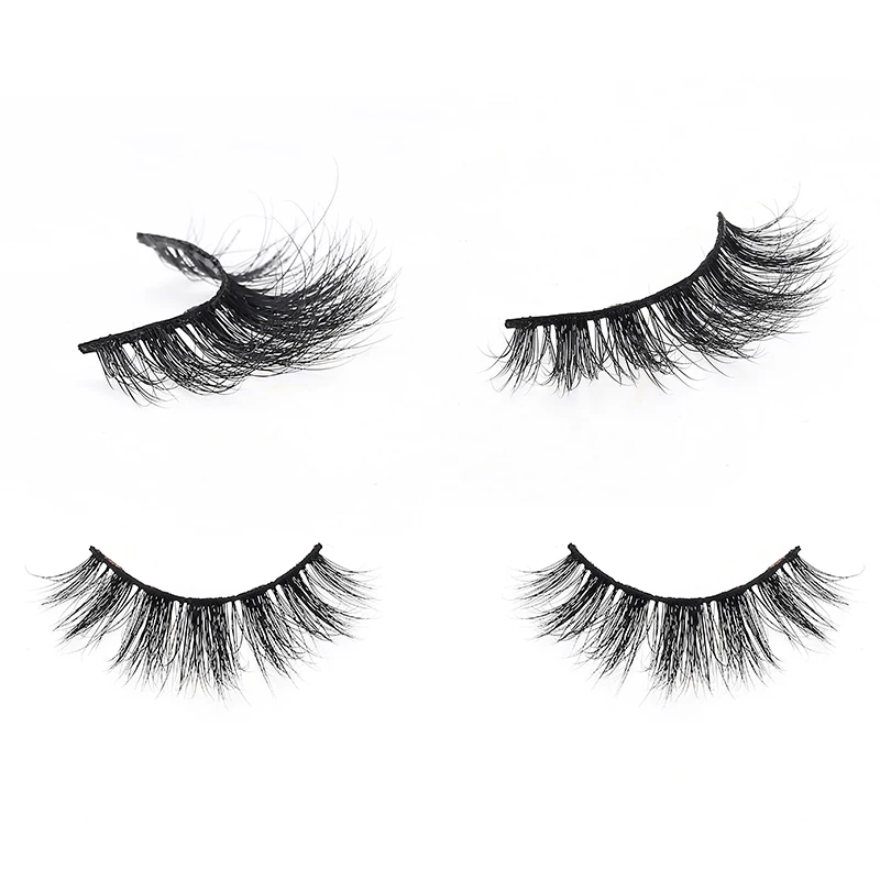 

Wholesale false lashes natural looking 6D short mink private label eyelashes