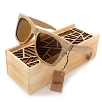 

2019 Sunglasses Women Men Handmade Nature Wooden Polarized Sunglasses