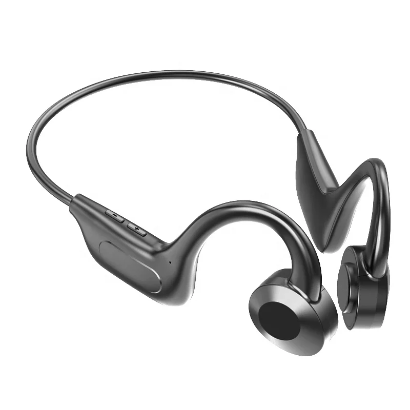 

2021 new arrival Bone conduction Neckband headset original noise reduction waterproof wireless audifonos VG02 sports headset, As picture