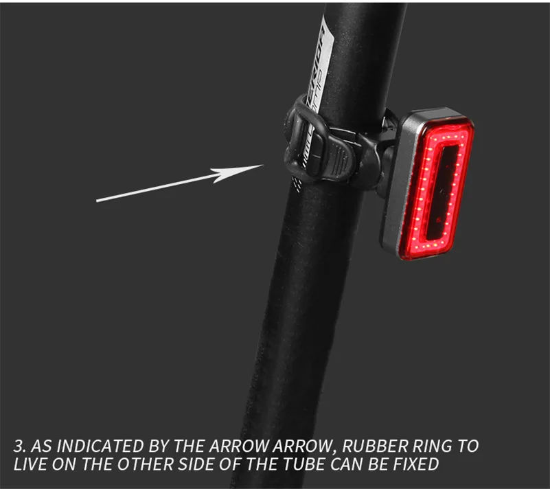 Super Bright CREE LED Bicycle Light ,Free Silicone Bike Tail Light,Quick Release Mounting USB Bike Light