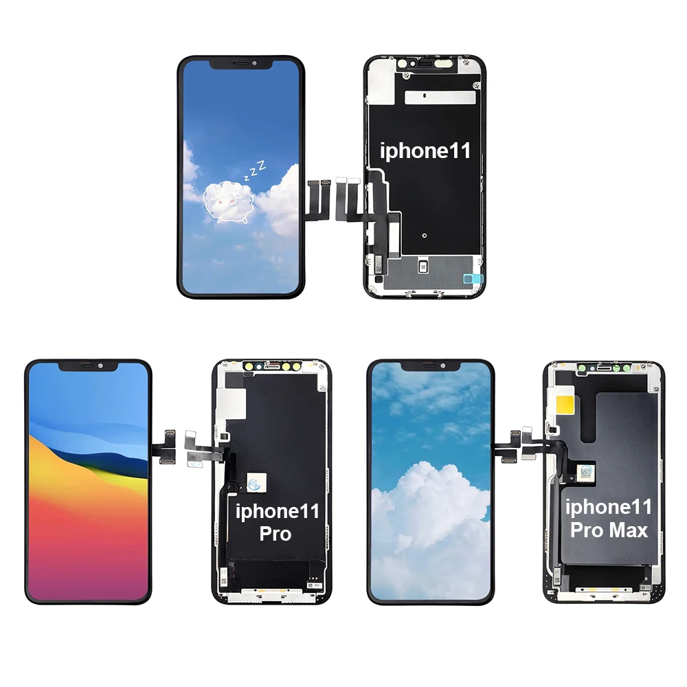 

Cellphone Pantallas Iphone 11 Oled Lcd 11Pro 11 Pro Max Screen Lcd Mobile Display Replacement Screen