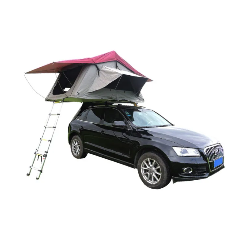 

car outdoor rooftop tent camping 4 person roof top tent soft shell roof top tent vehicle side awning car trailer roof top