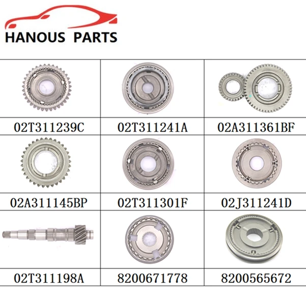 Atroz Auto Engranaje De Transmisión Oe 8200611301 02a311531ar 