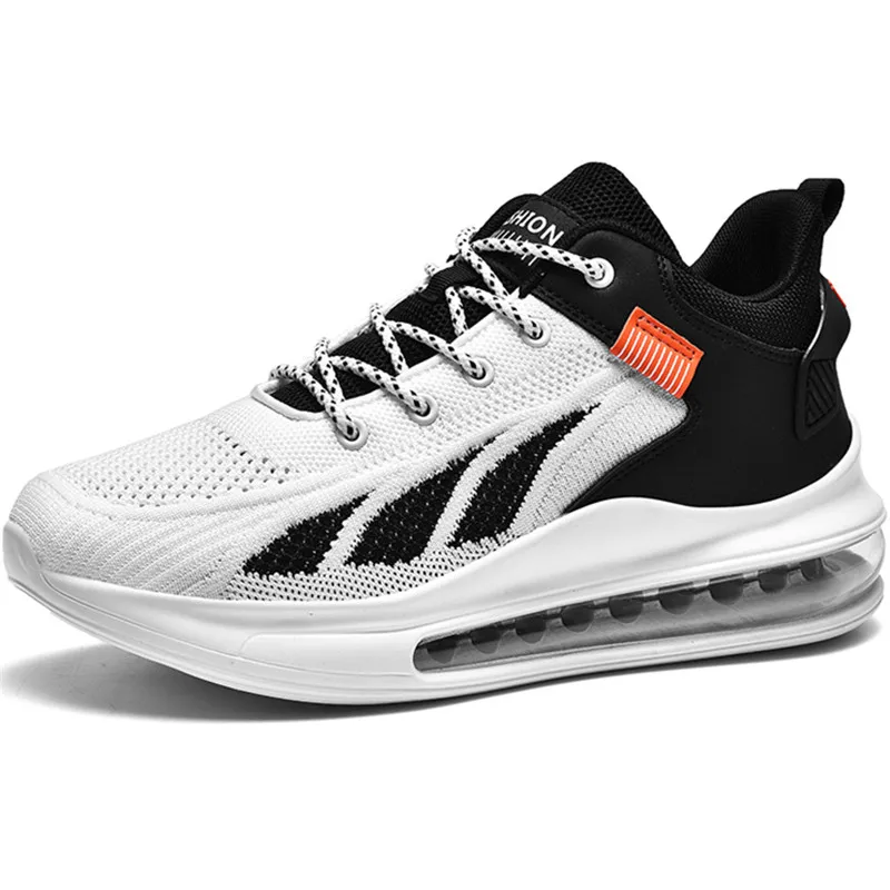 

Dropshipping Custom Logo Men's Fashion Sneakers Cushioning Shoes for Men New Styles Male Breathable Light Running Footwear