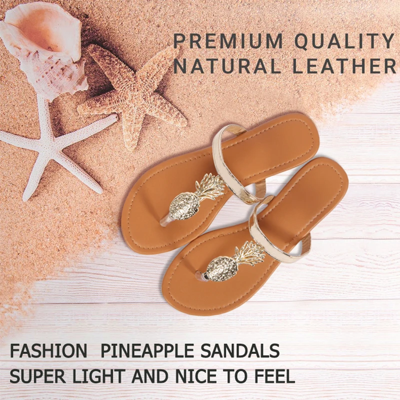 Wholesale Personalized Women Pineapple Beach Sandals Buy Beach