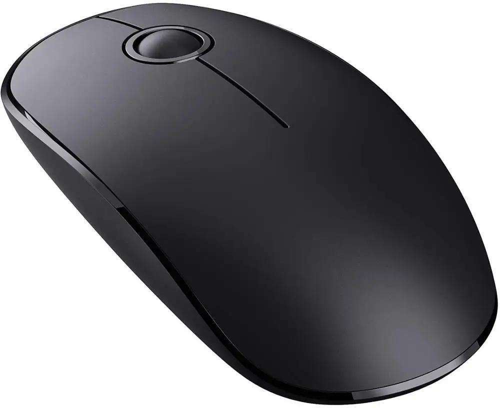 

Wireless Mouse,2.4G Slim Noiseless Mouse with USB Receiver,High Accuracy Ergonomic Cordless Computer Mouse for PC,Computer,Mac