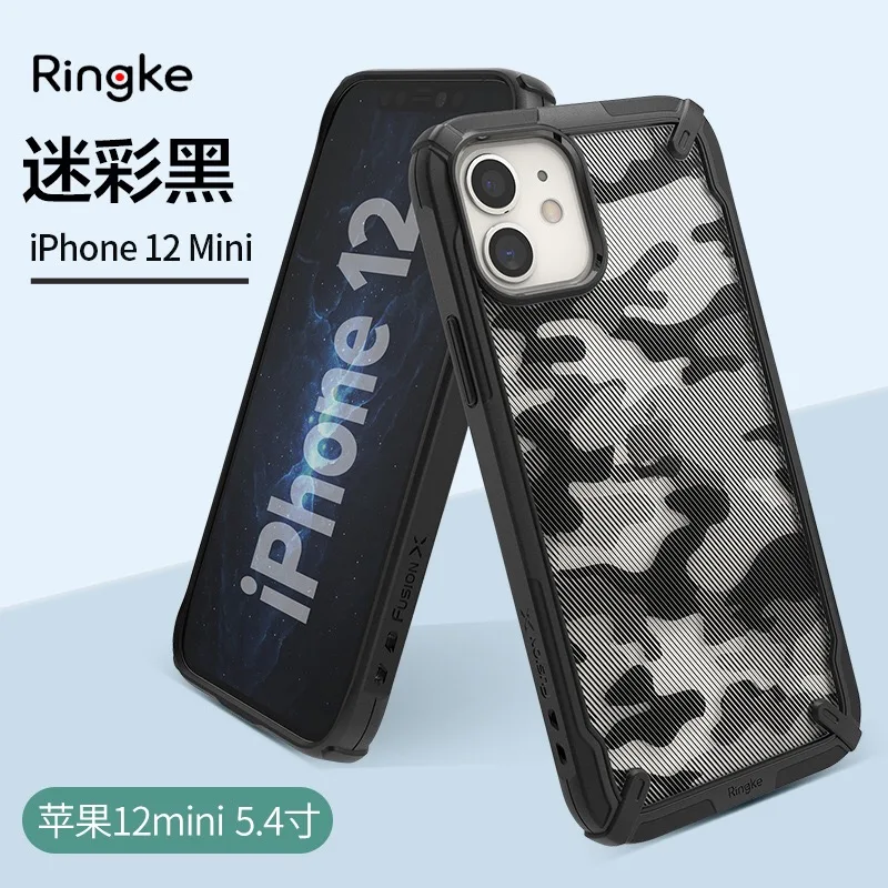 

Ringke Camflouge Shockproof Acrylic Phone protection Case For Iphone 12 pro max cases