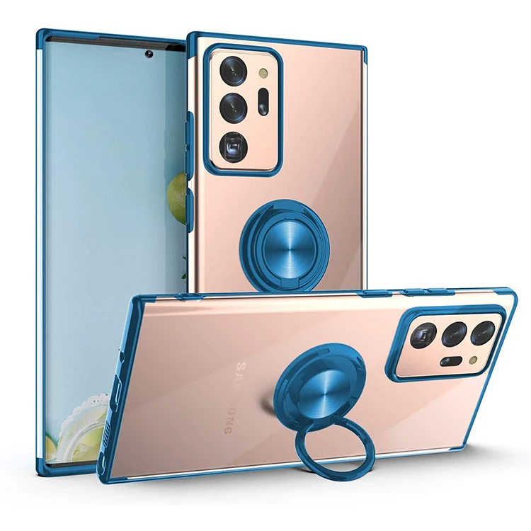 

For Samsung Note 20 Ultra Case 2020, HOCAYU Flexible Rubber Anti-Drop For Samsung Note 20 Ultra Holder Transparent Case Cover