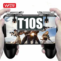 

T10s For Pubg Game Controller Joystick Mobile Phone Gamepad with Gaming Trigger L1r1 Fire aim Shooter Button
