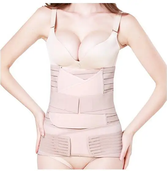 

2021 pelvis correction slimming pelvic belt post pregnancy belly belt, Beige