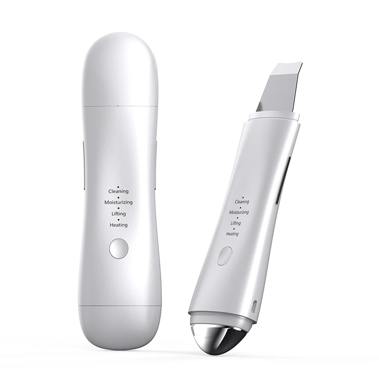 

Ultrasonic skin scrubber wholesale peeling facial machine, Blue,silver or customized