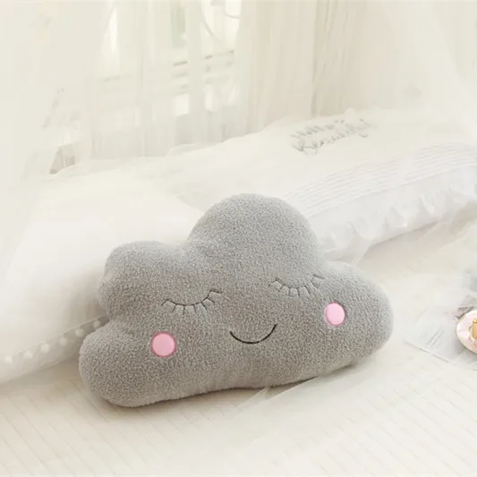 

Lovely Star Moon Cloud PP Cotton Short Plush Pillow, Customized colour