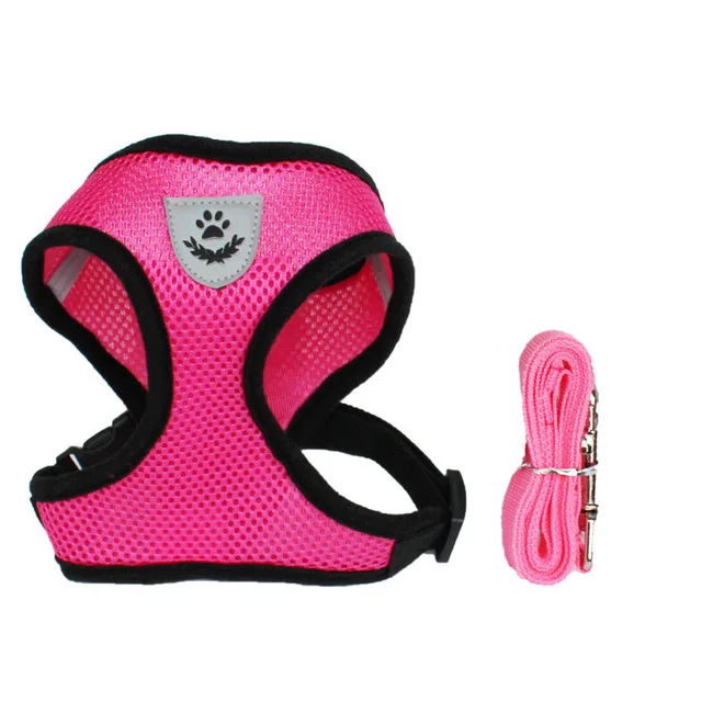 

Custom Mesh Nylon Solid Pet Reflective Dog Harness