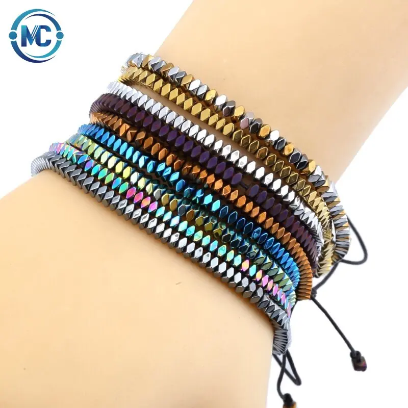 

Ethnic Style Bracelet For Women Bohemian Multicolor Beaded Jewelry Rope Knotted Lady Girl Bracelets