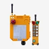 Cheap price 12VDC 2 steps 4 motions F24-8D radio remote controls system with 8 function bush buttons for multiple crane hoist