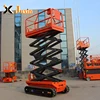 8m Height Electric Track Crawler Scissor Lift Rough Ground Mobile Work Platform