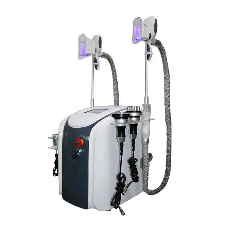 

High Quality 2 Handle Cryo Lipolysis Equipment Vacuum RF Cavitation Cryolipolysis Machine