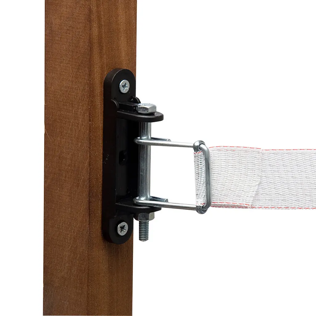 

connect Insulator with stainless steel bolt INS561 Tape Corner Insulator, Black or customized