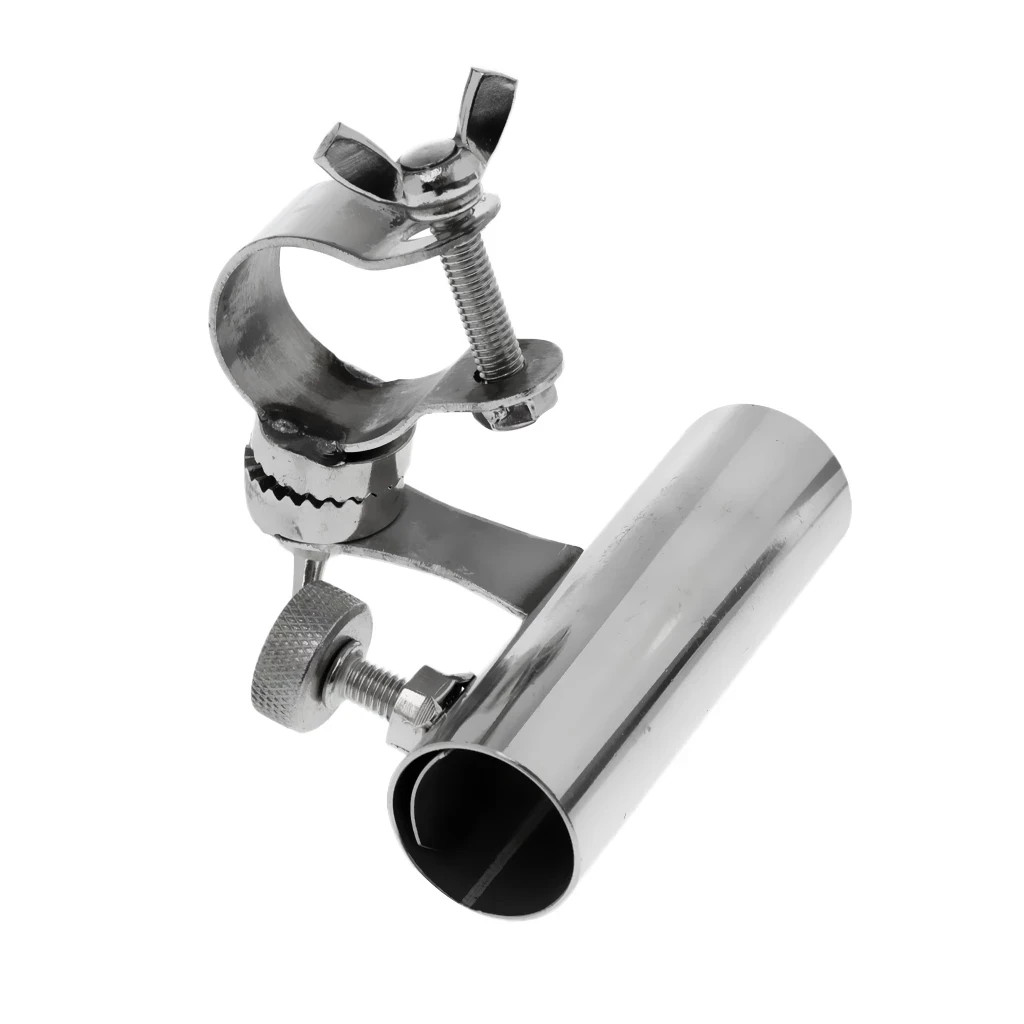

Stainless Steel Marine Boat Fishing Rod Holder Rack Chair Mount Pole Bracket Umbrella Stand