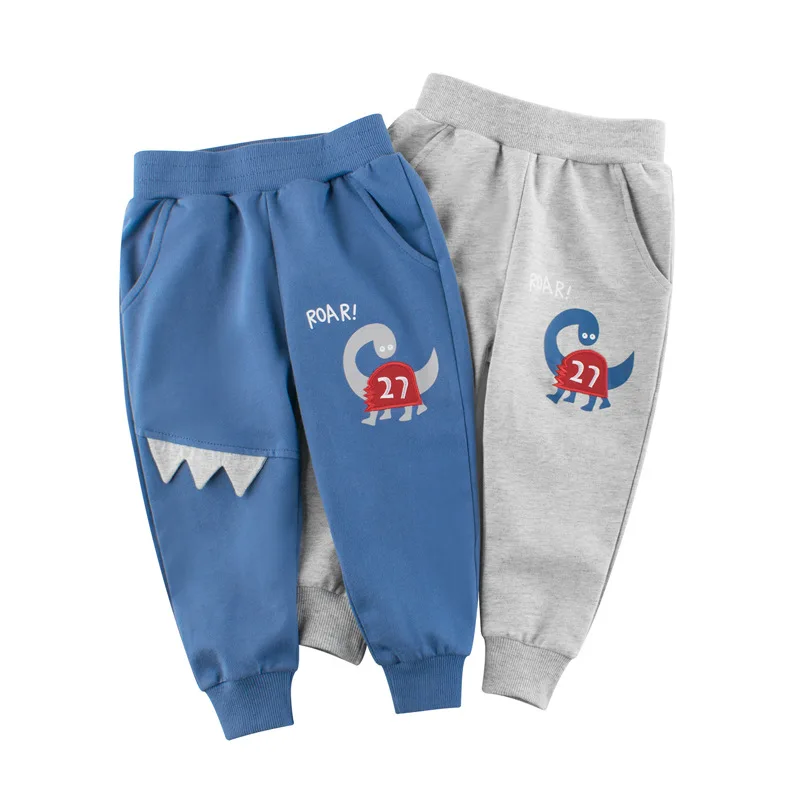 

Teenagers Pants Solid Cartoon Boys Girls Casual Sport Pants Jogging Enfant Garcon Kids Children Trousers