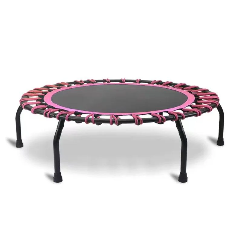 Foldable 40" Mini Spring Free Kids Bungee Trampoline Indoor Fitness Jumping Sport Gym Exercise Rebounder Cheap on Sale
