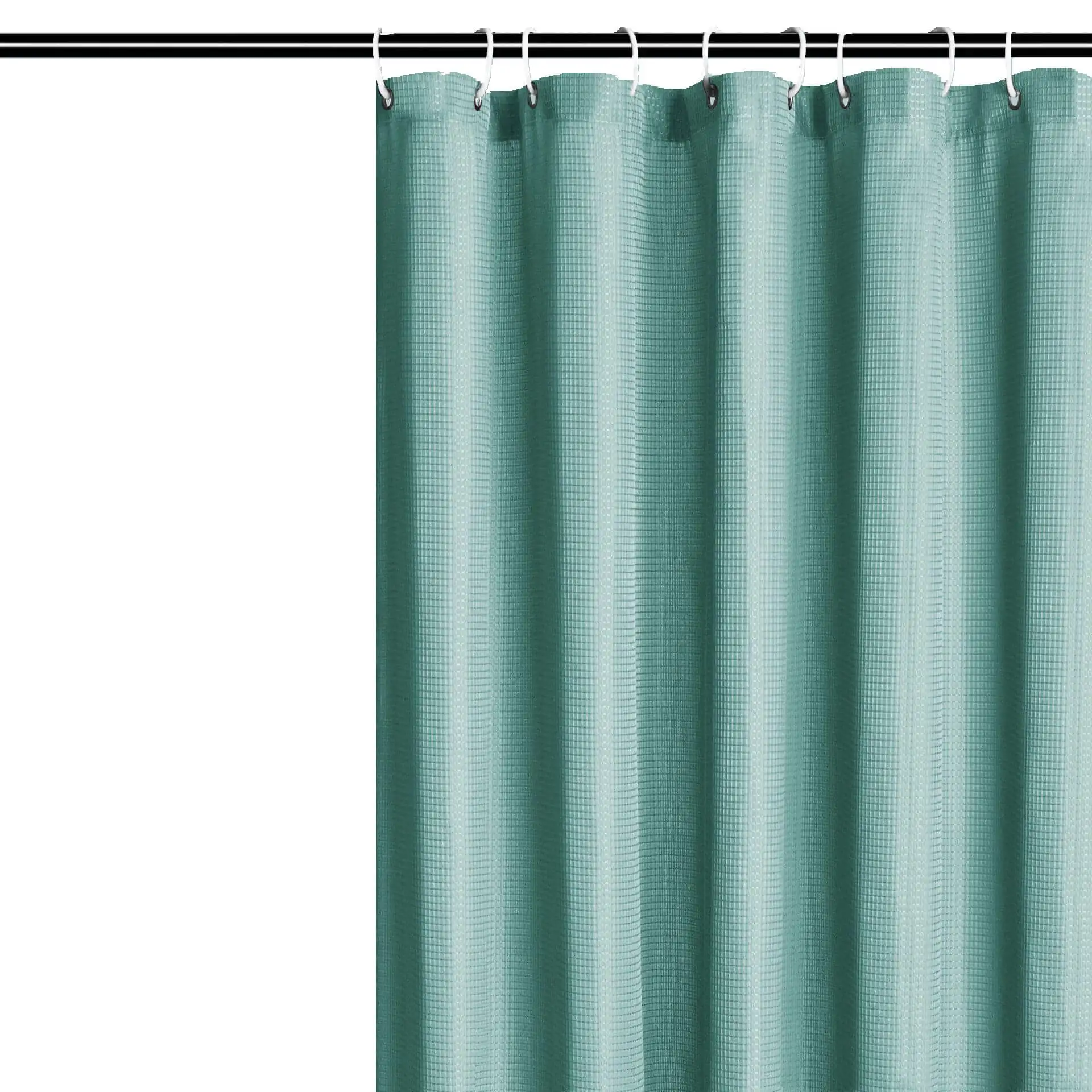 

i@home mint green 100% polyester plain waterproof modern fabric designers shower curtains, As picture show
