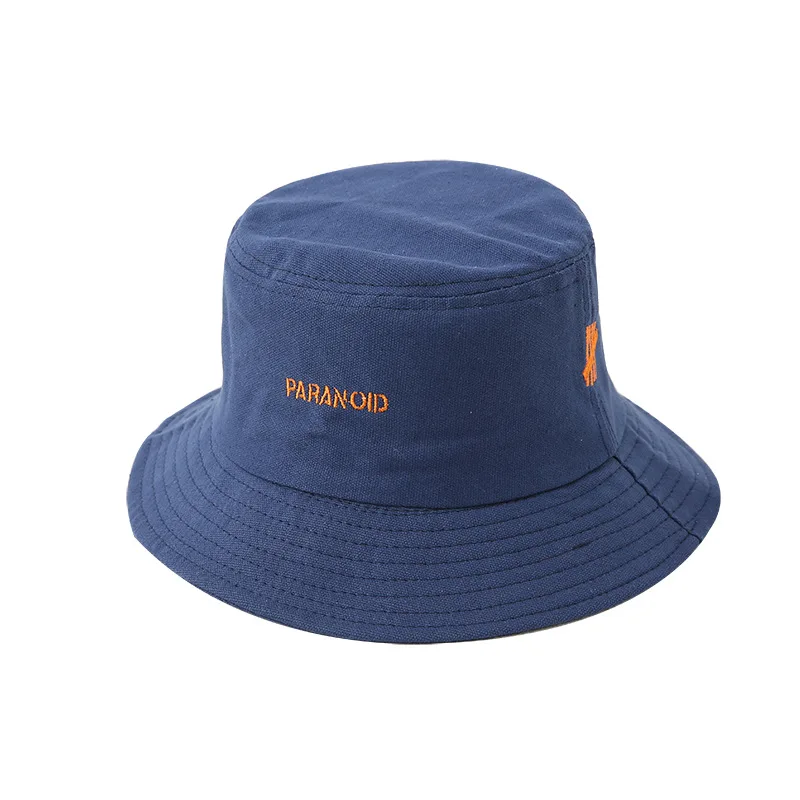 

Fitted unisex bucket hat cap hemp bucket hat plain cotton fishing hat with embodiment LOGO