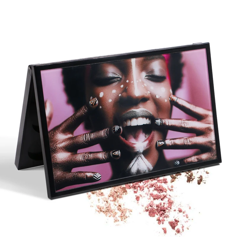 

Make Up DIY eye shadow cosmetics custom glitter 9 to 15 colors private label eye shadow palette