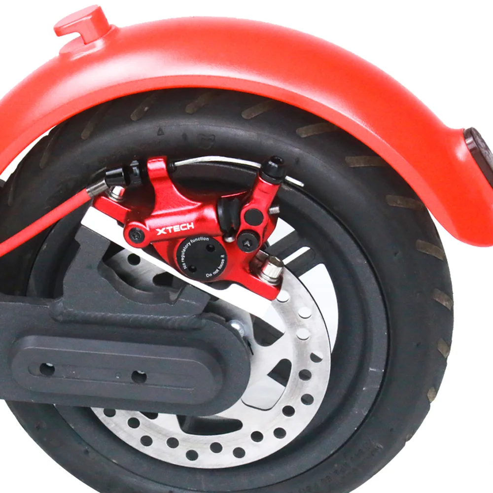 

Xtech Brake Set with Xtech Brake Adapter for Refitting Xiaomi M365 and Pro Scooter/Xtech Clamp Mechanical Caliper, Black, red, blue and purple