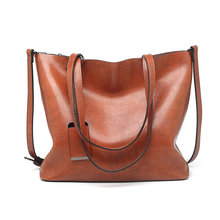 

EG552 Single shoulder new style retro oil leather 2022 trending female designer luxury bags handbags women famous brands