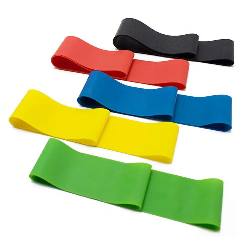 

5pcs/set Wholesale Novelty Style Multiple Wholesale Logo Long Resistance Bands, Multi color