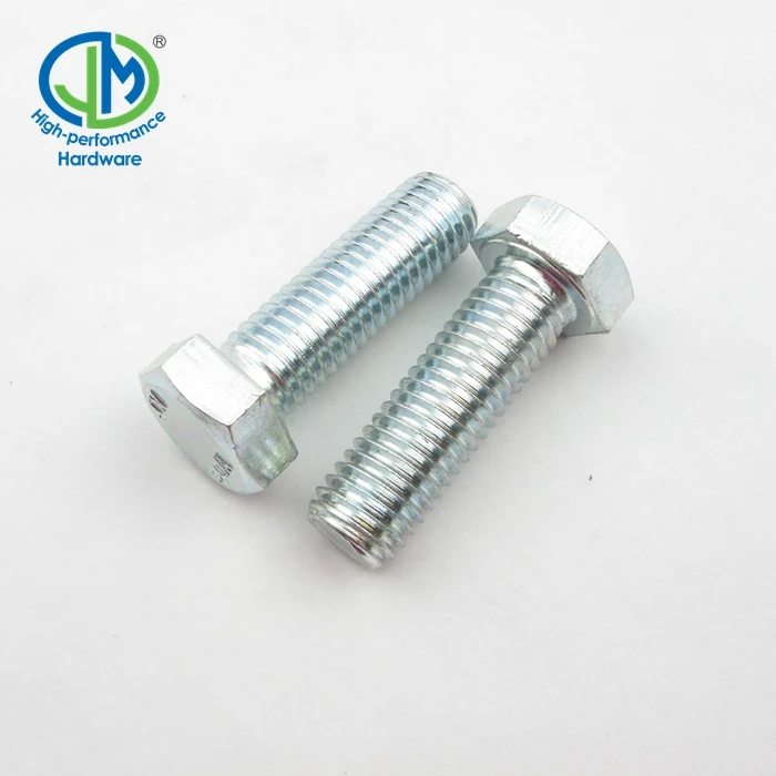 
M32 Grade 8.8 10.9 Yellow Zinc DIN 931 Hex Bolt 