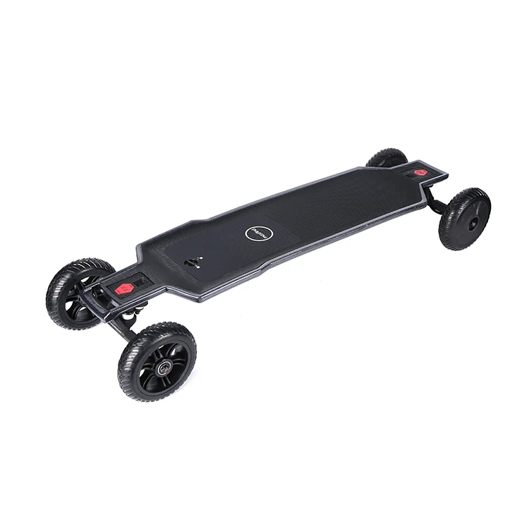 

Durable Quality M6 High-performance Hub Motor Carbon Fiber Deck Big 4 Motor Wheels All Terrain Electric Skateboard Off Road
