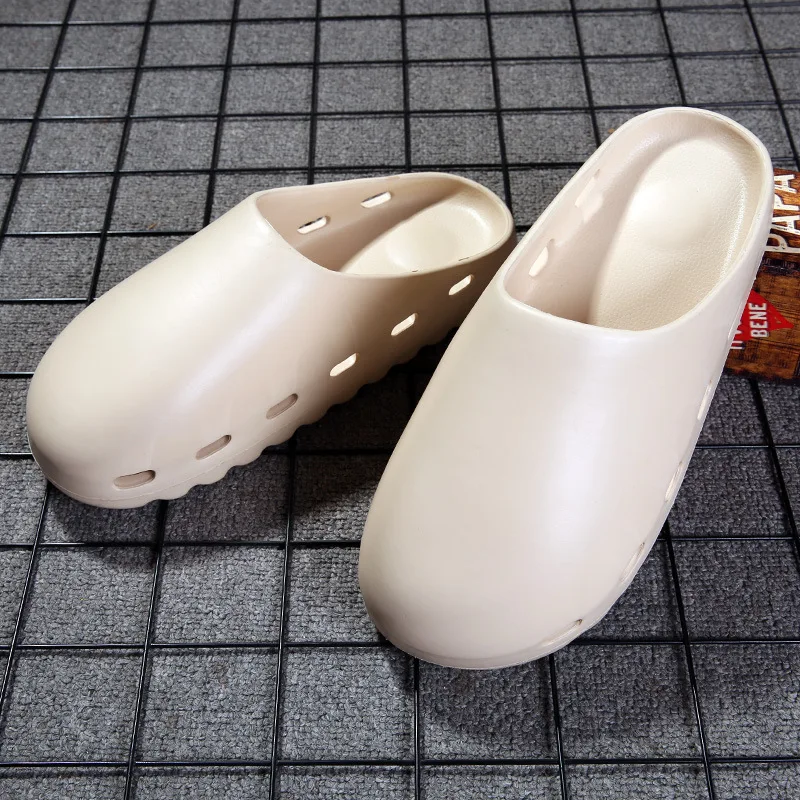 

2021 New Style Summer Slipper Fashion Round Toe Leisure Slippers Casual Clog for Youth Beach Plastic and Rubber Shoes
