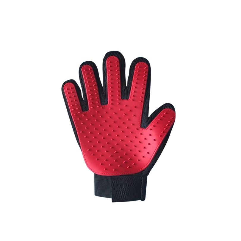 

Hot Selling Good Quality Pet Products Cat Special Rubber Nylon Wool Gloves and Cat Gloves