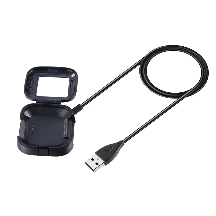 

Charging Dock Stand with USB Fast Charging Cable Cord for Fitbit Versa 2 Smart watch Charger