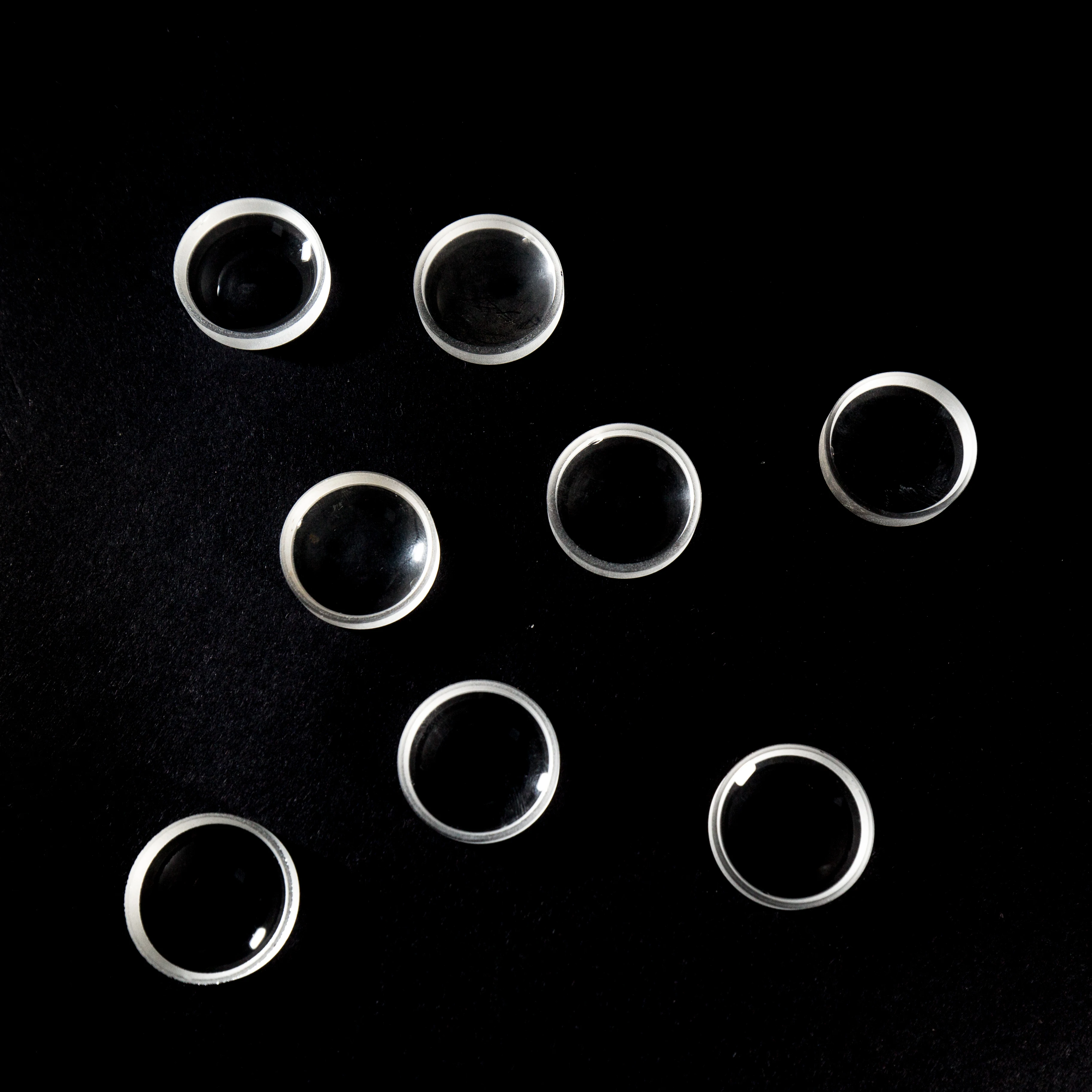 
Manufacturers direct diameter 42mm plano convex lens 3D glasses VR lens customized coated lens 