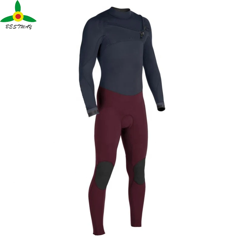 

2020 New Custom colorful full tape neoprene surf wetsuit, chest zip 3/2mm4/3mm5/4mm limestone surfing wetsuit, Customer required