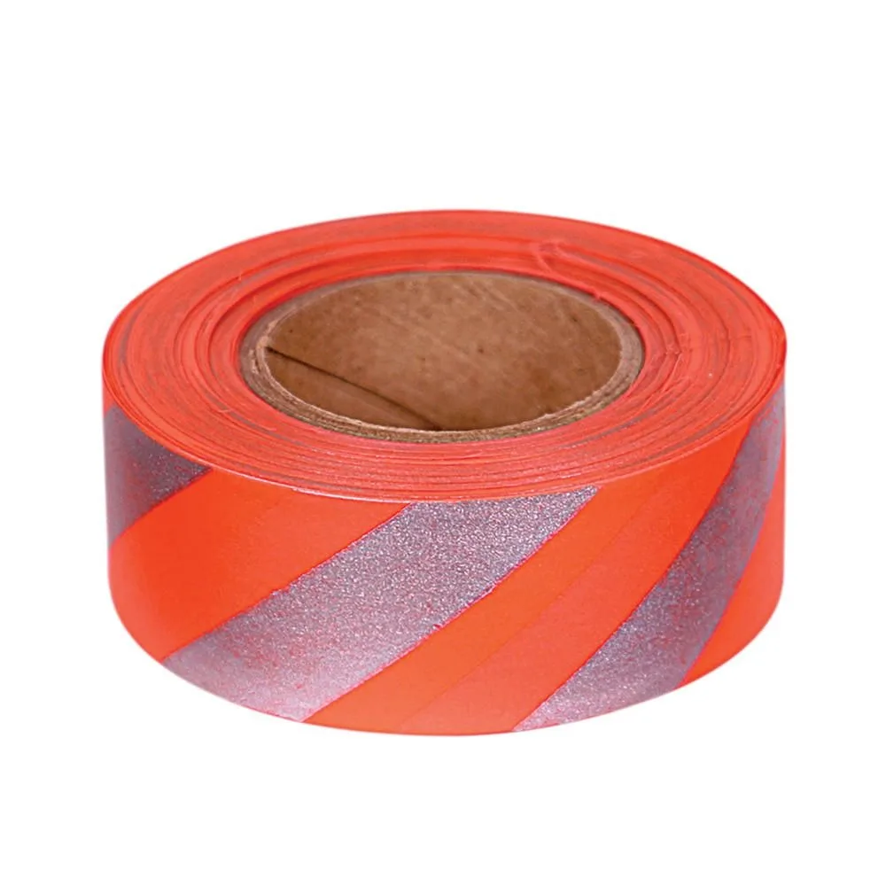 Trail Marking Flagging Orange Reflective Tape >