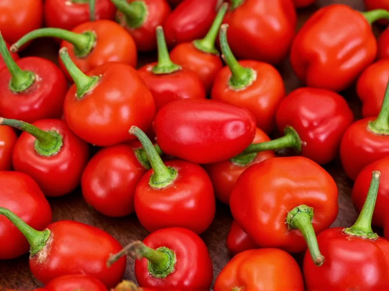 Habanero Pepper Heat Level: 100,000-350,000 Scoville Units