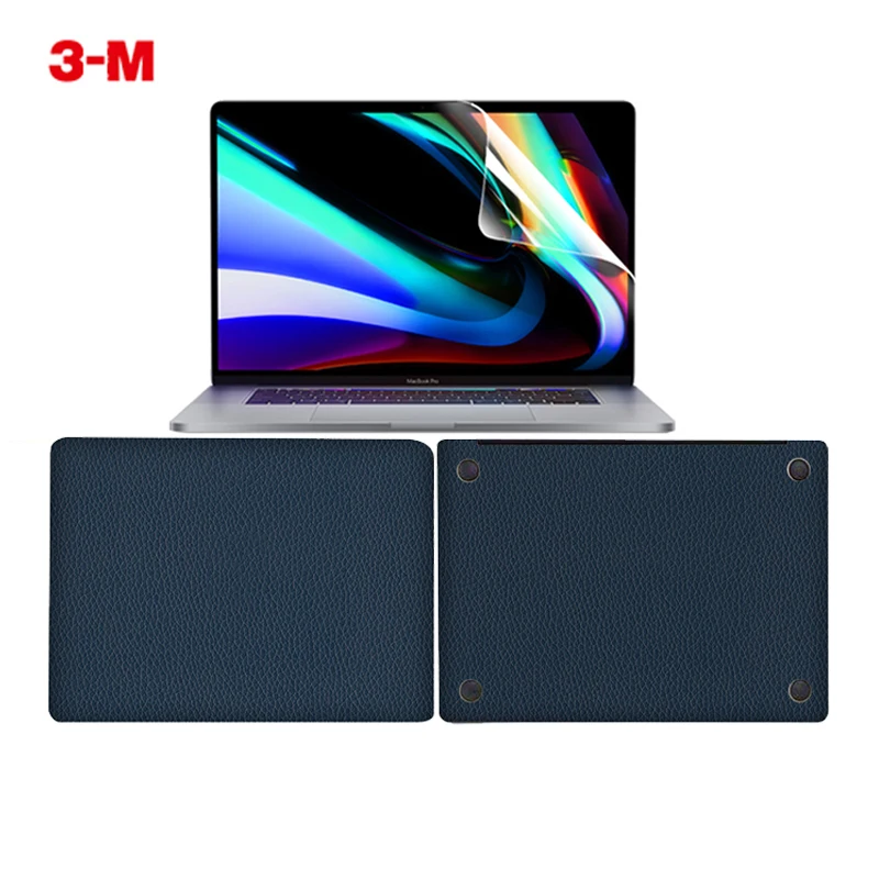 

Devia 3 in 1 refurbished laptop cartoon removable sticker skin custom transparent screen protector with pack