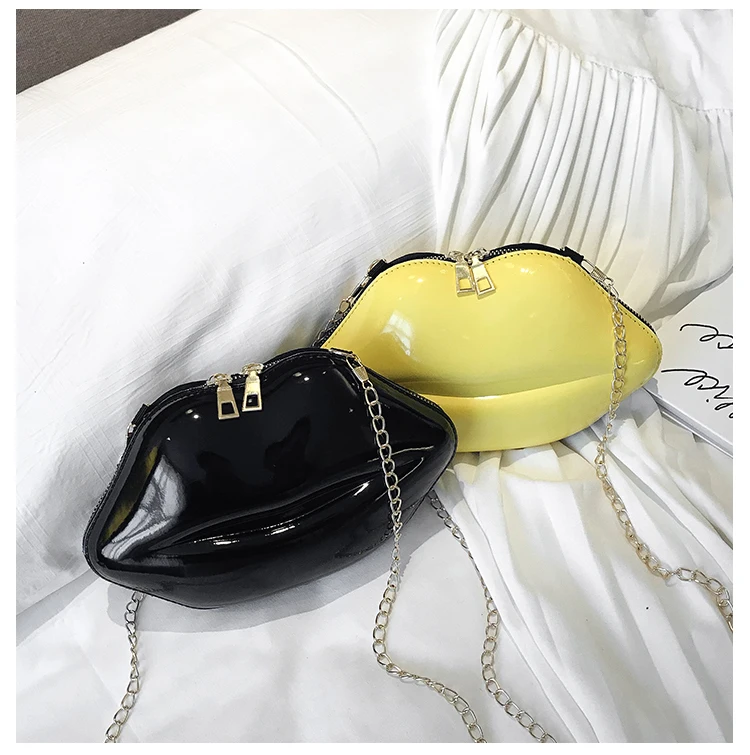 

Lips style bags Purses and handbags wholesale 6 colors ladies fashion handbags luxury handbags for women 2020 new, 6 collors as picture shows