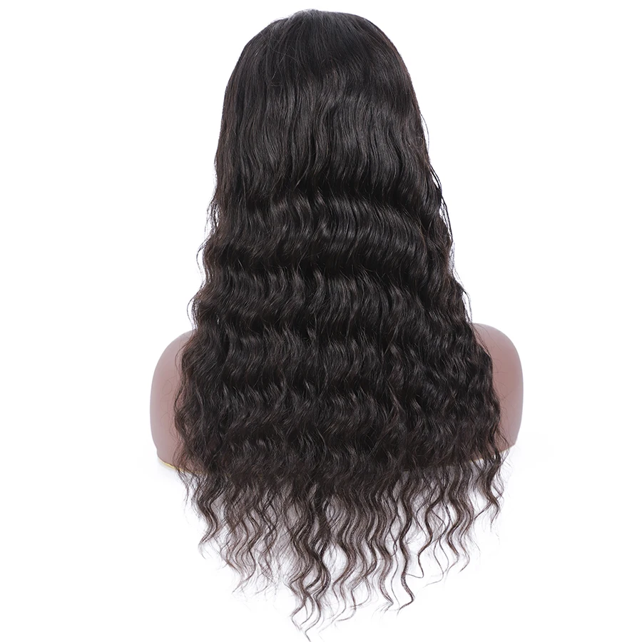 

Water Wave Lace Front Wigs for Black Women Super Natural Peruvian Human Hair Wigs Wholesale Remy Hair Wigs Large Stock