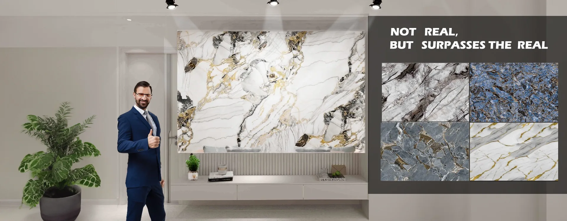 UV Marble wall Panels