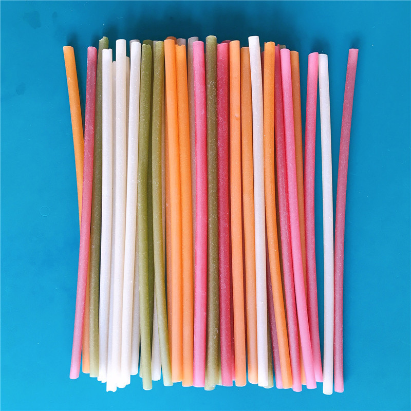 Biodegradable Ecofriendly Straw Edible Rice Straw Flour Straw For