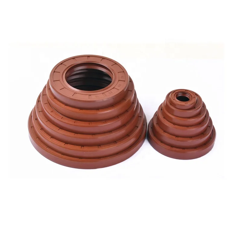 
double lip black/brown TC/TB/TA/ NBR /FKM rubber oil seal for gear box 
