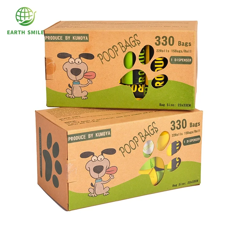 

Novelty Lavender Custom Printed Eco Friendly Compostable Bio Compostable Waste Bags Dog Poop Bag