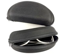 

Custom cheap portable soft hard zipper eva sunglasses case with hook