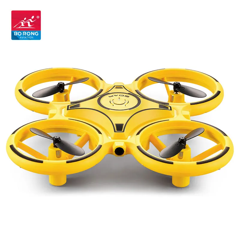 

Small Rc Plastic Toys Custom 2021 Kids Mini Motor Free Led Lights Spielzeug drohne Toy Drone, Yellow